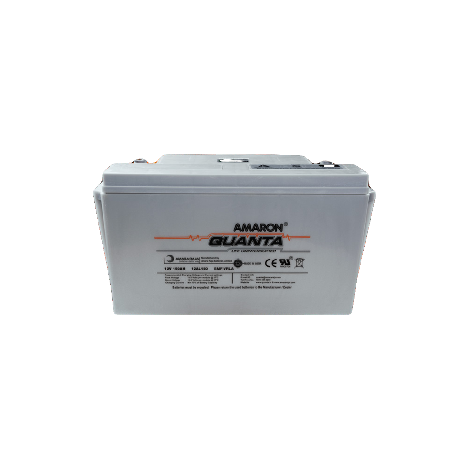 Amaron Quanta 150 Ah VRLA Battery