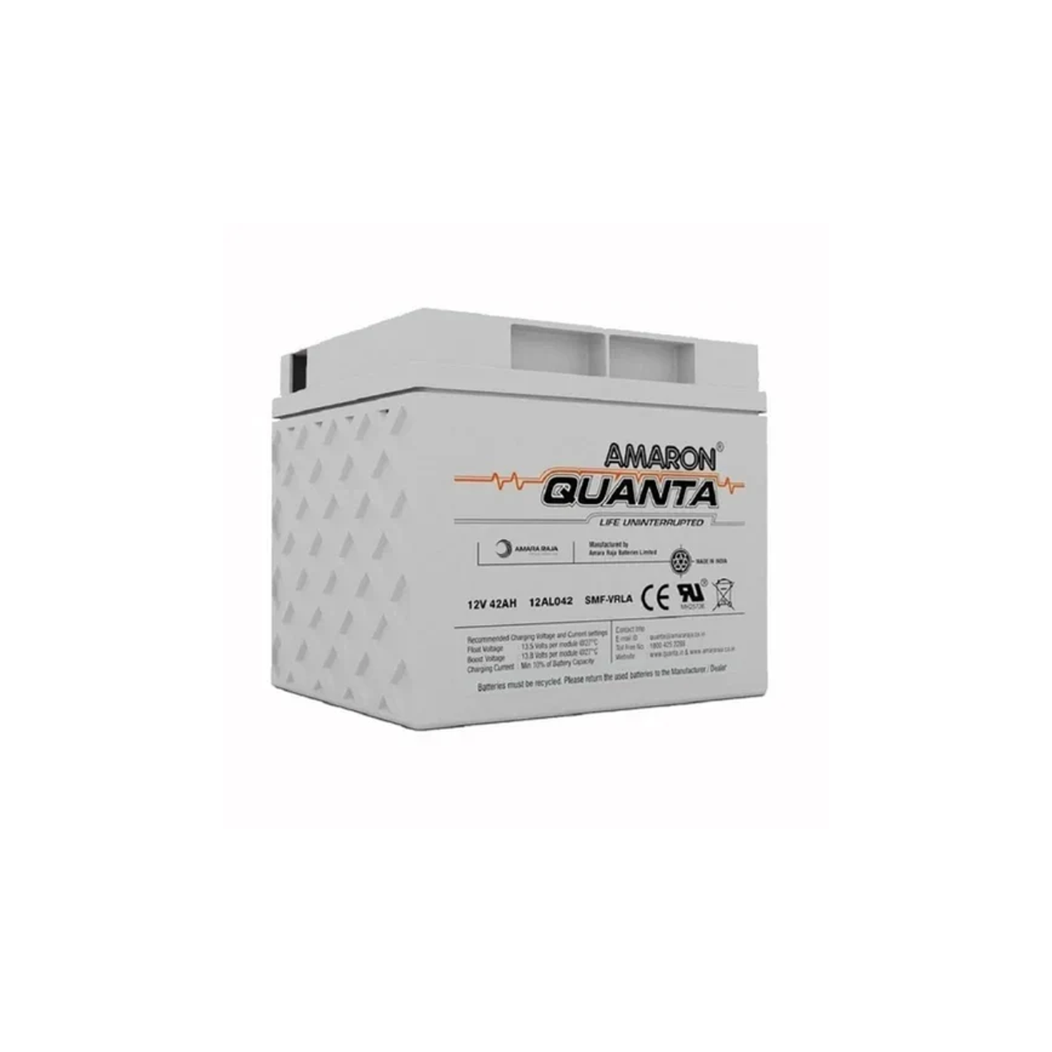 Amaron Quanta 42 Ah VRLA Battery