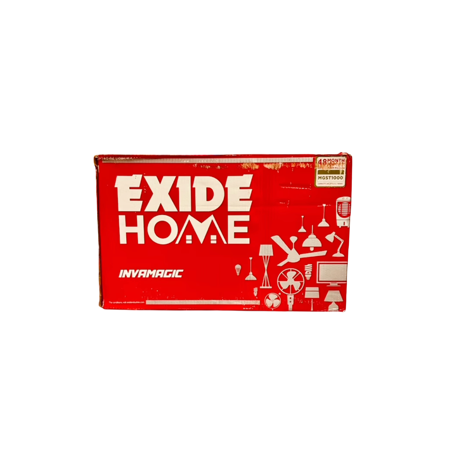 Exide 100Ah Tubular Battery- MGST1000