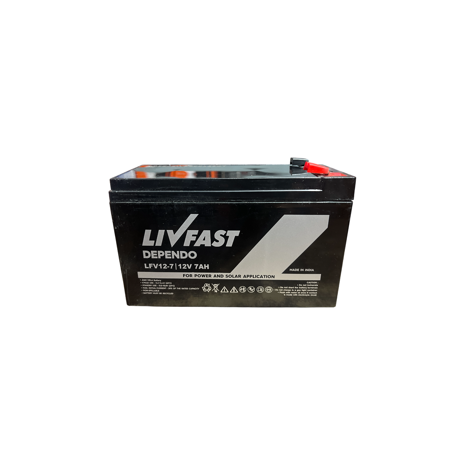 Livfast 7 Ah VRLA Battery
