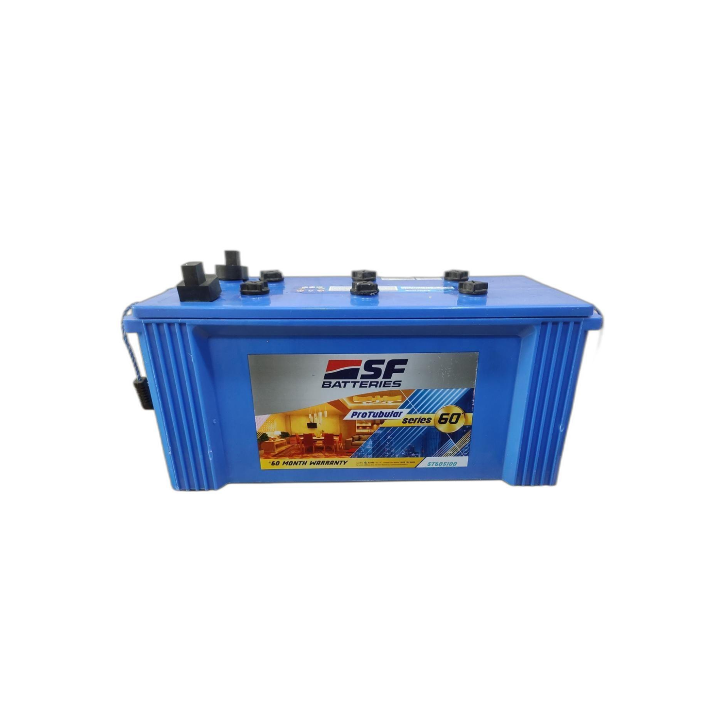 SF 100 Ah Tubular Battery- ST60S100