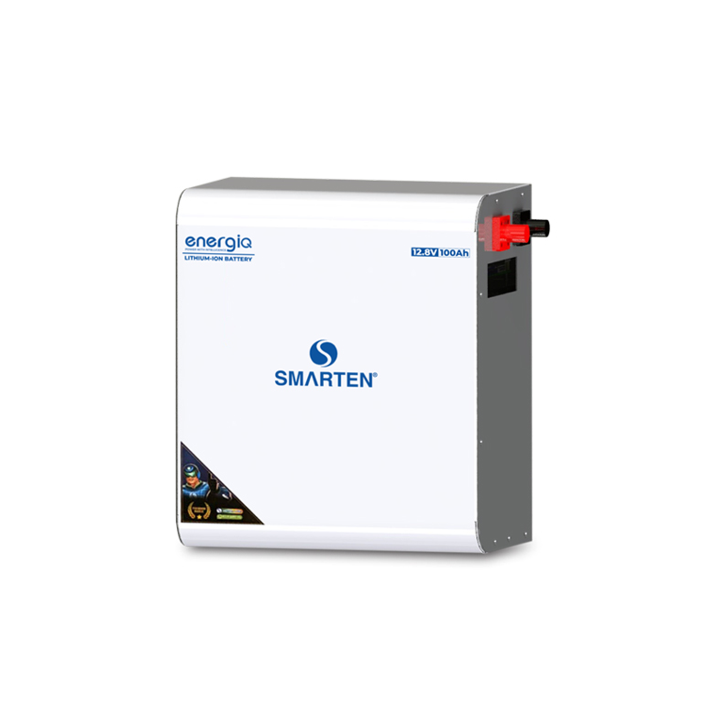 Smarten 100Ah 12.8V Lithium Battery for Inverter