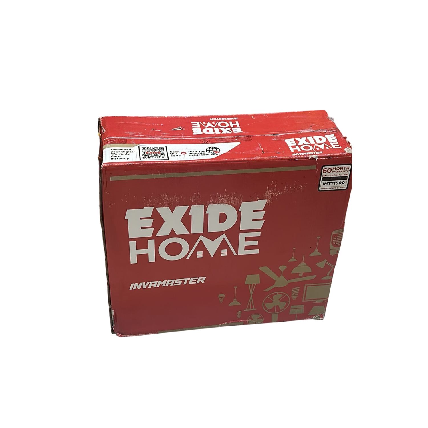 Exide 150Ah Invamaster Tubular Battery- IMTT1500