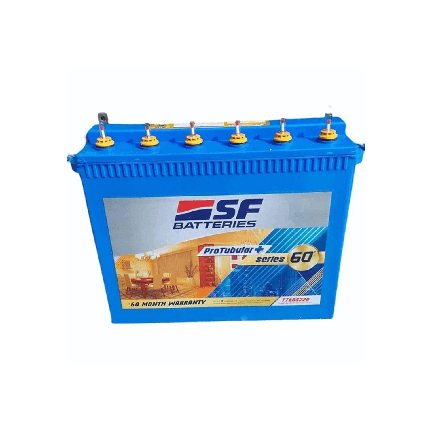 SF 220 Ah Tubular Battery- TT60S220
