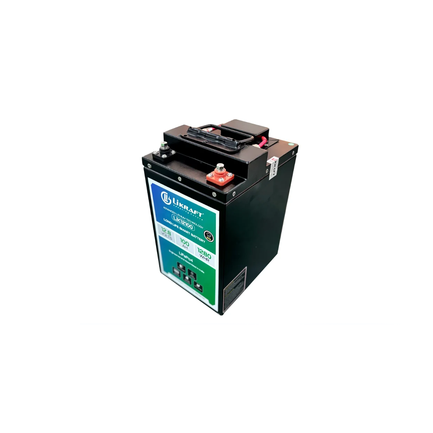 Likraft 100Ah 12.8V Lithium Battery for Inverter